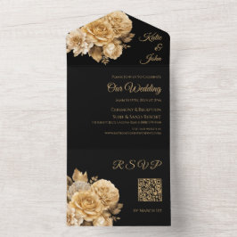 Casamento com Buquê de Flor Neutro