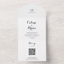 Casamento com Caligrafia Moderna