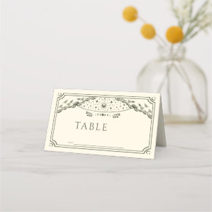 Casamento com Cartões Gothic Tarot Elegantes