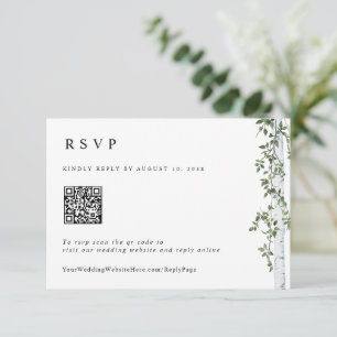 Casamento com Código QR de Resposta de Árvore de B