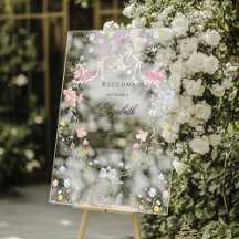 Casamento com Crista Floral Rococó Elegante e Capr