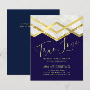 Casamento com Deco de Arte Dourada do Marinho de O