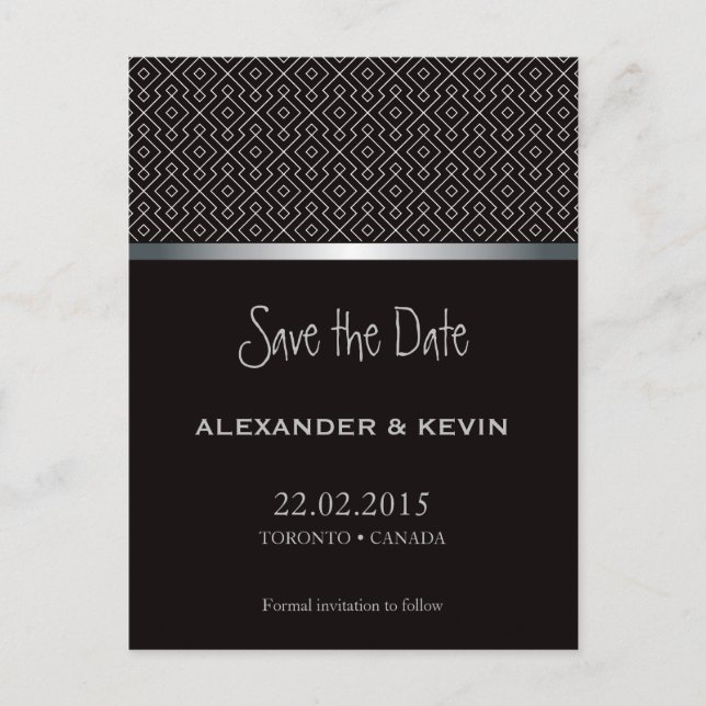 Casamento com dois Gay do Grooms | Cartão postal (Frente)