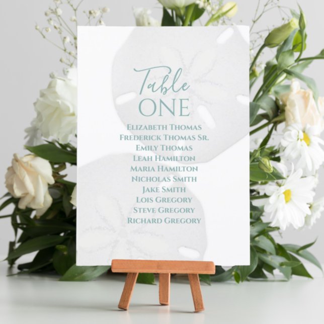 Casamento com Dólar de Areia Turquesa de Praia Ele (Criador carregado)