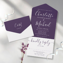 Casamento com Elegância Minimalista em Letra Rosca