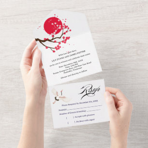 Casamento com Flor de Cerejeira Japonesa 