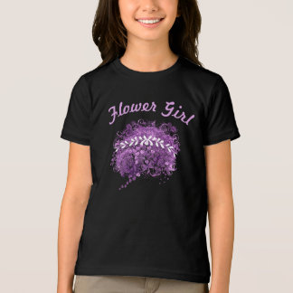 Casamento com folhas de folhas de coração roxo rad