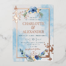 Casamento com folhas de folhas elegantes florais a