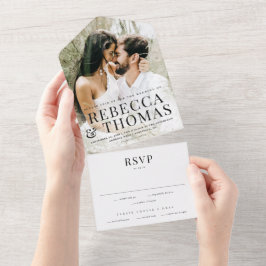 Casamento com Foto Moderna