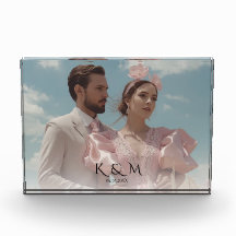 Casamento com imagem Vintage Pastel Elegante