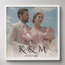 Casamento com imagem Vintage Pastel Elegante