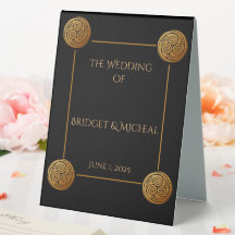 Casamento com Nó Celta Triplo