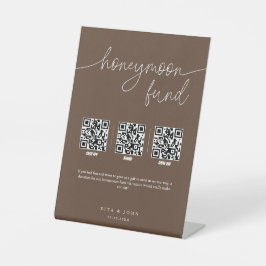 Casamento com o Código QR do Fundo Mínimo de Hones