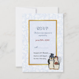Casamento com pinguins - RSVP