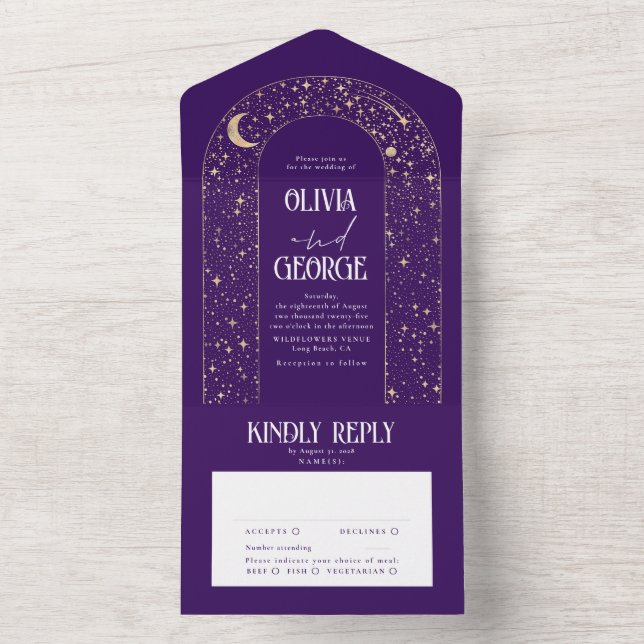 Casamento com Púrpura da Arca Celestial das Estrel (Inside)