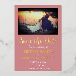 Casamento com Rosa Dusty de Foto por Código QR Mod