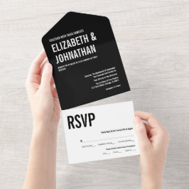 Casamento com Tipografia Simples e Mínima