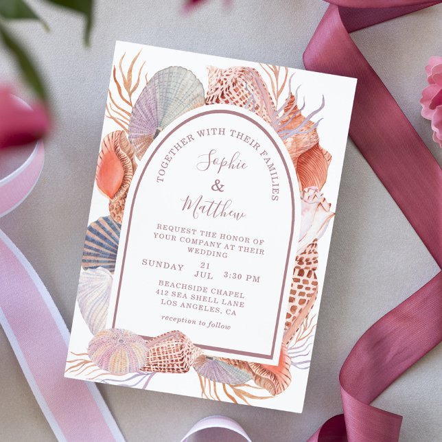 Casamento Costeiro de Beach Seashells (Criador carregado)