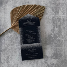 Casamento da Calliografia de Silver Confetti