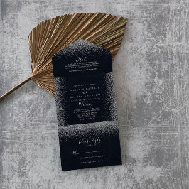 Casamento da Calliografia de Silver Confetti