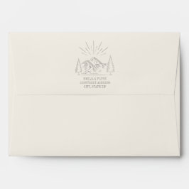 Casamento da Floresta da Montanha Rustic Ametist