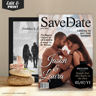 Casamento da Revista Moderna Salve o Convite para