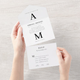 Casamento da Tipografia Branca Moderna e Branca