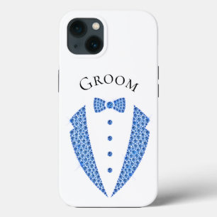 Casamento da Tipografia de Tuxedo Bllue do Groom E