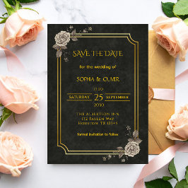 Casamento Dark Academia Gótico Elegante Salvar a D