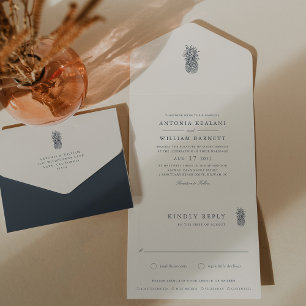 Casamento de Abacaxi em Vintage