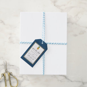 Casamento de abacaxi tropical Salvar as Etiquetas 