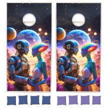 Casamento de alienígenas e robôs - Amor futurístic