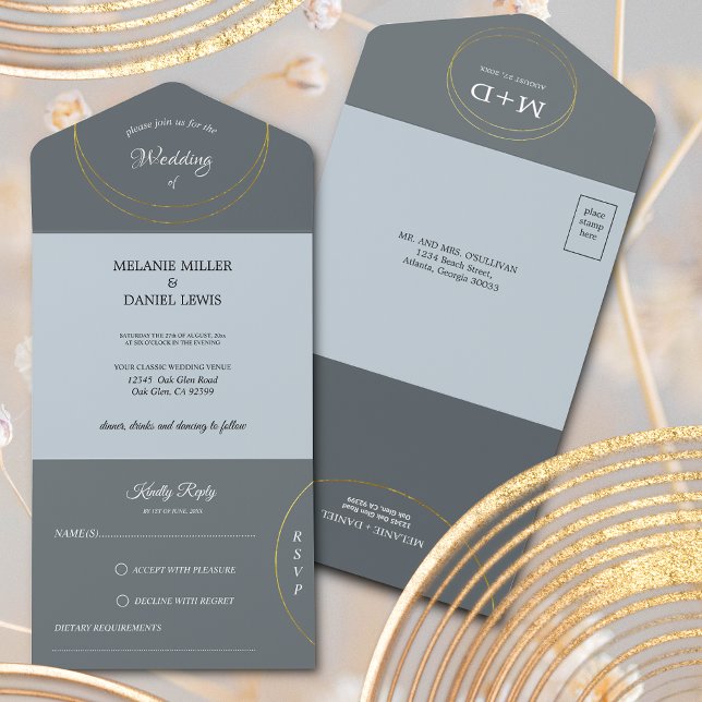 Casamento de Anéis Minimalista (Criador carregado)