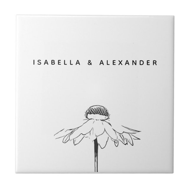 Casamento de Aniversário da Linha Floral Branca Pe (Frente)