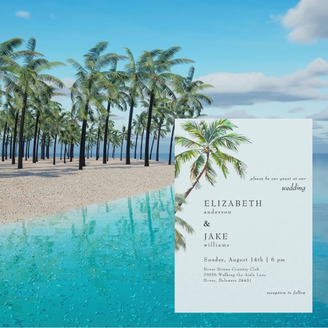 Casamento de Árvore de Folhagem Tropical de Seafoa (Criador carregado)