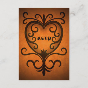 Casamento de Autumn Heart Rsvp