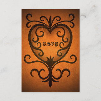 Casamento de Autumn Heart Rsvp