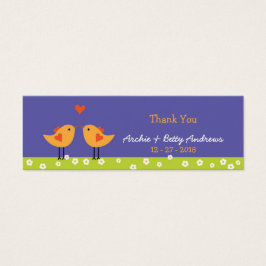 Casamento De Belas Pássaros Com Amor (Noite)