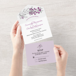 Casamento de Berry Leaf, fronteira com o topo do M