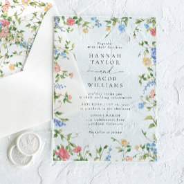 Casamento de Boho Floral do Elegante Wildflower