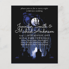 Casamento de Campos de Starry Night em Wilderness