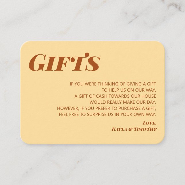 Casamento de Cartão de Gabinete com Detalhes do Pr (Frente)