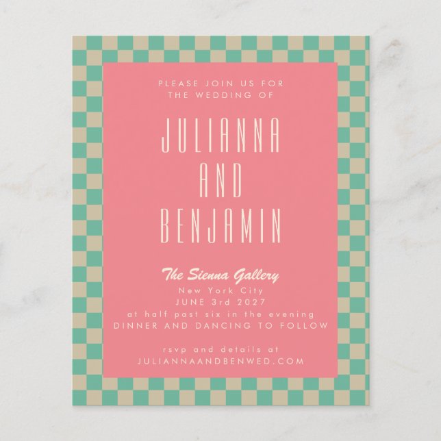 Casamento de Casa de Casa de Moeda Rosa do Quadro  (Frente)