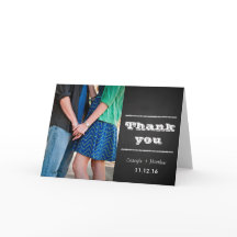 Casamento de casal de lousa antiga Agradecimento d