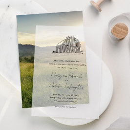 Casamento de Casca de Casca Desenhada à Mão Elegan