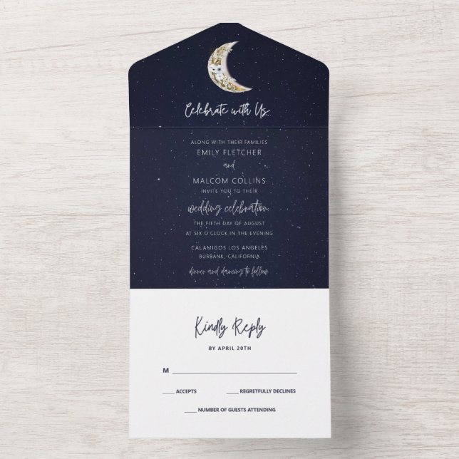 Casamento de Celebração da Lua Celestial (Inside)