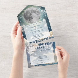 Casamento de Céu Noturno Lunar