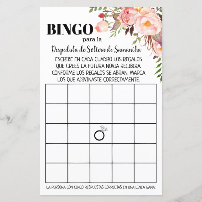 Chás bingo para casamento | Solteiras Noivas Casadas