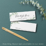 Casamento de Chá de panela Eucalyptus Ideas<br><div class="desc">Peça aos hóspedes para anotar suas ideias noturnas sobre esses cartões personalizados.</div>