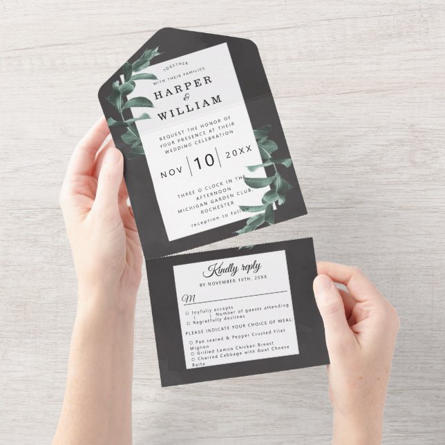 Casamento de cinza de carvão Eucalyptus (Tearaway)